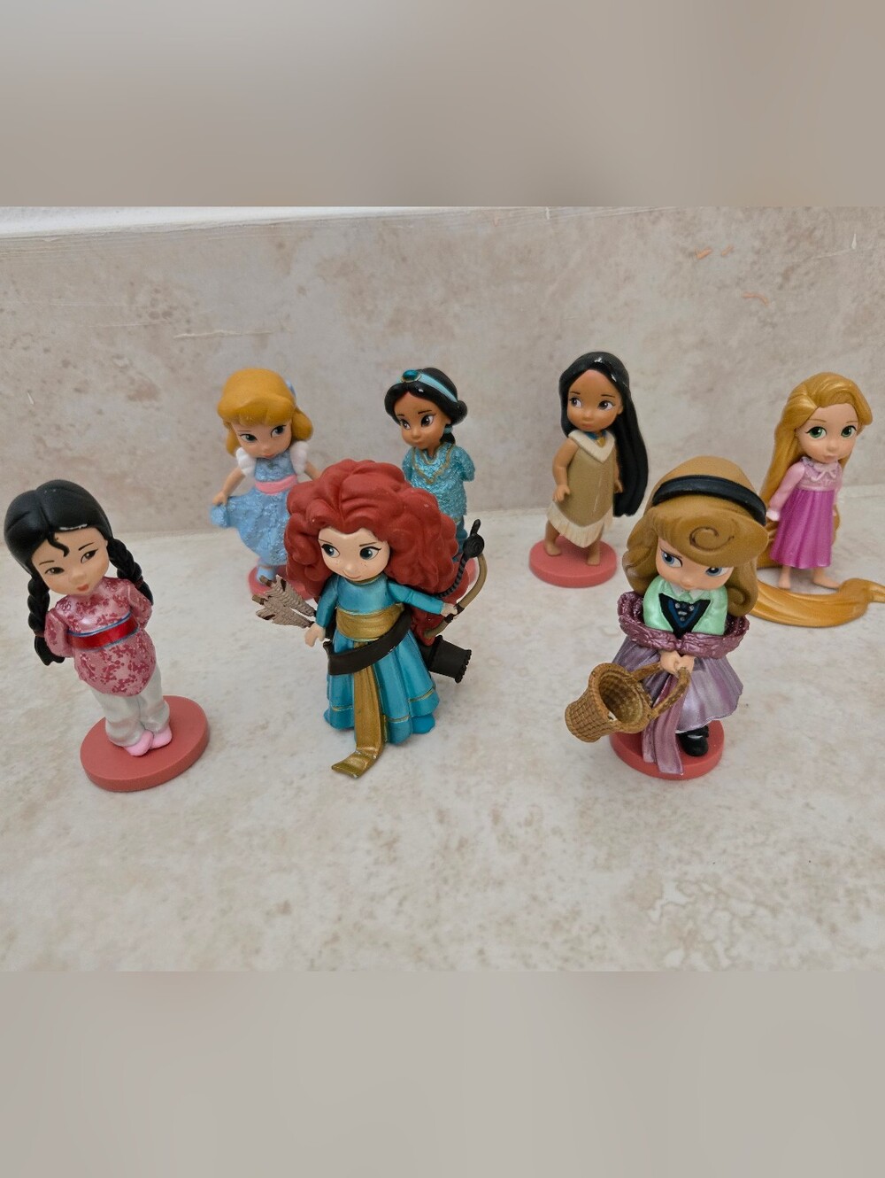 Disney Animator Collection Young Princess Lot of 7